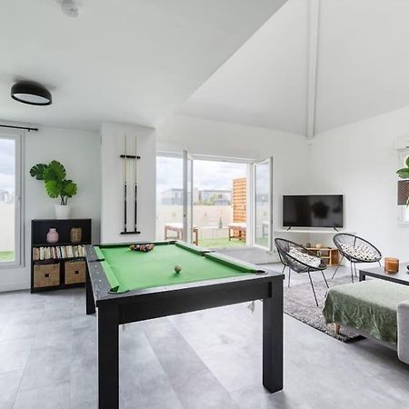 Premium Flat 6 People With Billard And Terrace Stade De France Saint-Denis  Dış mekan fotoğraf