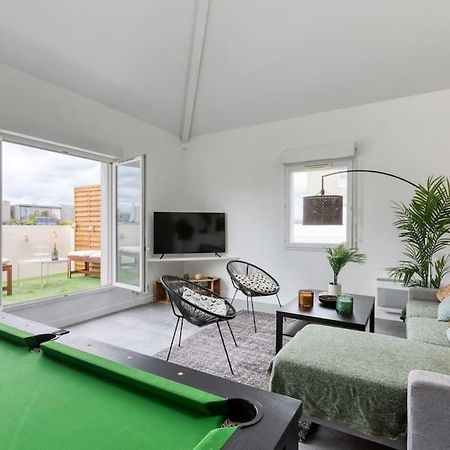 Premium Flat 6 People With Billard And Terrace Stade De France Saint-Denis  Dış mekan fotoğraf