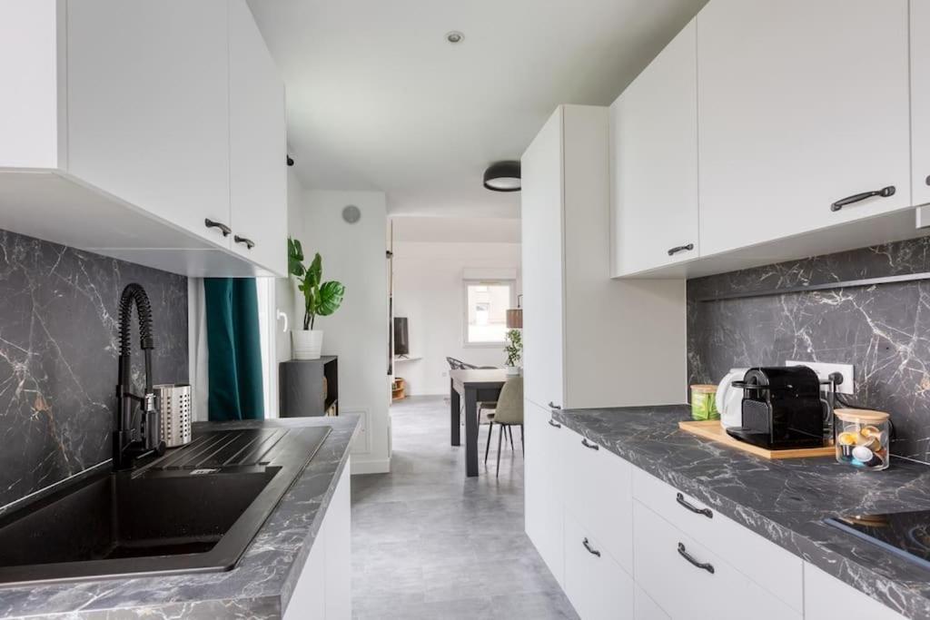 Premium Flat 6 People With Billard And Terrace Stade De France Saint-Denis  Dış mekan fotoğraf