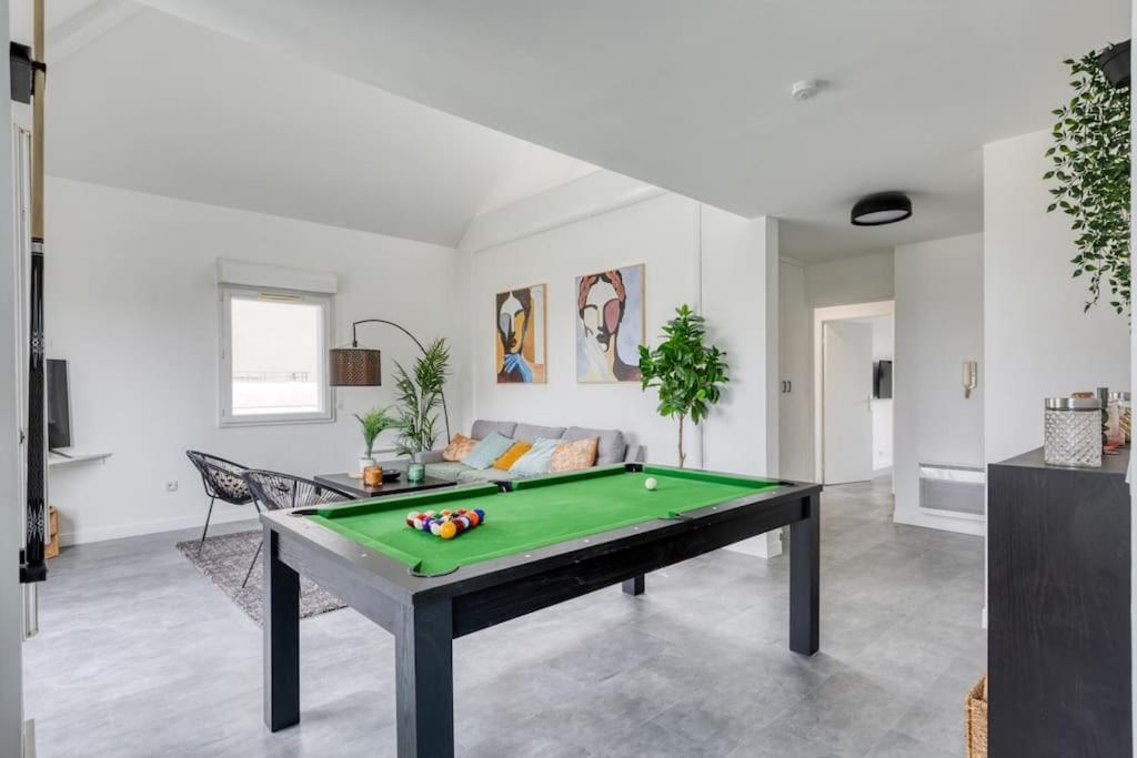 Premium Flat 6 People With Billard And Terrace Stade De France Saint-Denis  Dış mekan fotoğraf