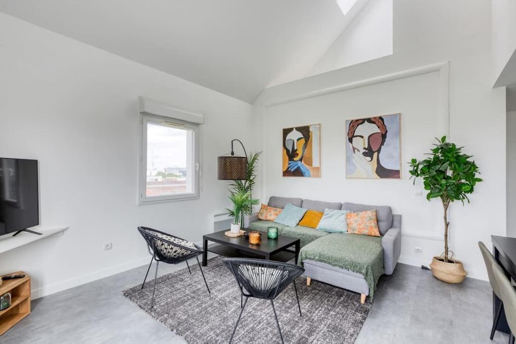 Premium Flat 6 People With Billard And Terrace Stade De France Saint-Denis  Dış mekan fotoğraf